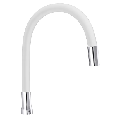 Силиконовый излив для смесителя WHITE (GU0016) Силиконовый излив для смесителя WHITE (GU0016)